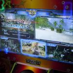 22 Inch Screen Shooting Arcade Machines , Ultra Firepower Arcade With Pink Gun