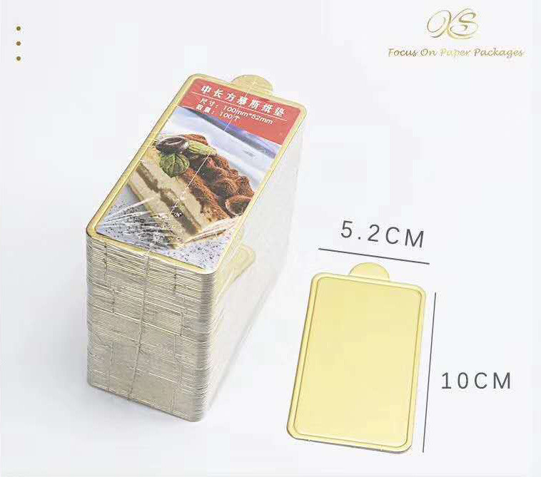 Aluminium Gold Foil Mousse Paper Cake Base Dessert Holding paper cake base cake drum boards