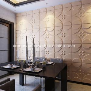Wholesale 3D Board Design Acoustic Fireproof PVC Wall Panels for Building Material 500mmx500mm from china suppliers