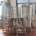 Brewhouse 5 Bbl Brewing System , SUS304 / Red Copper 2 Vessel Brewing System