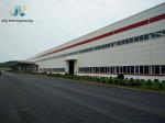 Sound / Heat Insulation Pre Engineered Light Steel Structure Logistics Warehouse