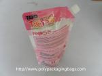 250ml Stand Up Pouch Bags Juice Spout , Flexible Liquid Packaging