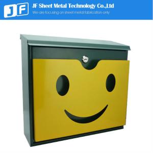 China Custom Stamped Stainless Steel Mailbox Sheet Metal Fabrication on sale