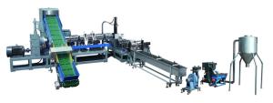 Wholesale High Speed Plastic Recycling Pellet Machine Belt Conveyor , Agglomerator , Extruder from china suppliers