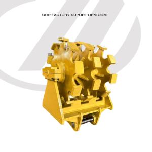 Wholesale Total Height 1180 Mm Excavator Compaction Wheel For 12 Ton Excavator Long Lifespan from china suppliers