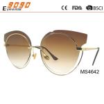 Classic culling fashion metal sunglasses ,UV 400 Protection Lens,suitable for