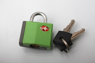 Wholesale ABS TSA travel bag lock with keys from china suppliers