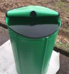 250L PVC tarpaulin Foldable Rain Water Collection Tank Watering Newly Planted