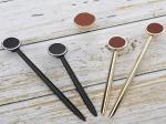 New design Italy cabinet handle asymmetrical brown leather cupboard handles