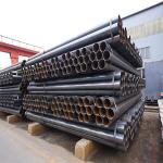 MS carbon steel pipe standard length erw welded carbon steel round pipe and