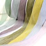 38mm wide Korean pleated organza handmade DIY ribbon butterfly bow hair clip