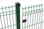 3mm-6mm Curved Welded Wire Fence Triangle Bending Fence Panels