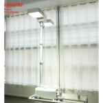 1.8m pneumatic telescopic mast roof robot mast light tower for fire truck NR
