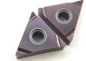 Wholesale TNGG160404L Tungsten Carbide Inserts , Turning Tool Inserts For High Surface Scene from china suppliers