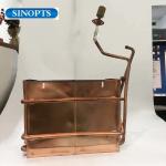 Hot Sale Instant Gas Water Heater Parts Brazed Plate Air Plate Copper Coil Heat
