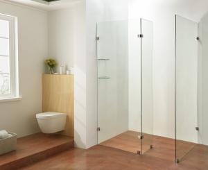 Wholesale 31''X31''X75'' 3 Sided Frameless Glass Shower Enclosure 6mm from china suppliers