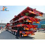 Air Suspension Front Loading Modular 40FT Hydraulic Low Bed Trailer