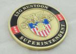 Zinc Alloy Personalized Coins Antique Gold Plating For Awards