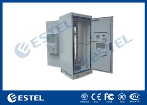 Wholesale Stainless Steel IP65 37U Outdoor Telecom Cabinet Double Air Conditioning Cooling from china suppliers