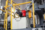50L - 80L HDPE Drum Blow Molding Machine Plastic Extrusion 0.6 Mpa