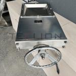 Explosion Proof Square Mouth Knife Pneumatic Slide Gate Valve Stainless Steel