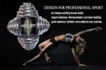 10-60kg fitness chrome adjustable dumbbell barbell with 4 spinlock