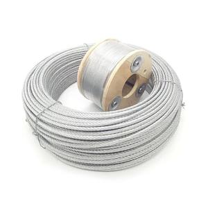 Wholesale 8xK19S / 8xK26WS / 8xK31WS / 8xK36WS WSC/IWRC Coated Type 316 Stainless Steel Wire Rope from china suppliers