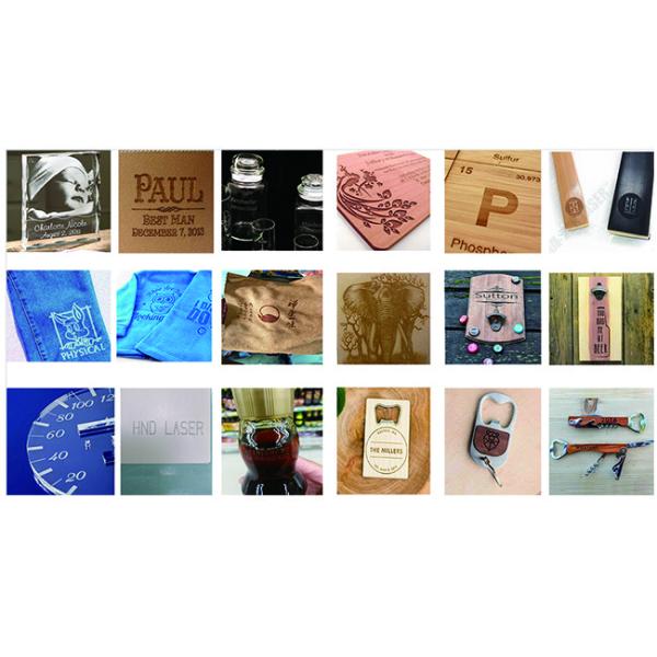 EZCAD Air Cooling 70W CO2 Laser Marking Machine for Non-metallic Materials