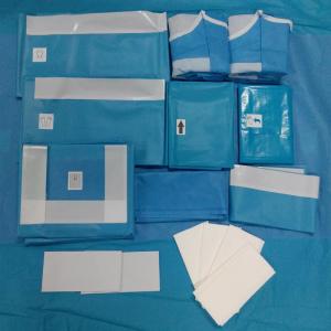 Wholesale SMS Reinforced Orthopedic Drape Surgery Hip U Drape With Liquid Collection Pouch from china suppliers