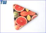 Custom Printing Plastic Triangle Twister 2GB Thumbdrives Stick