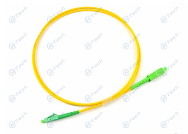 OEM Fiber Optic Jumper Insertion Loss Maximum ≤0.3dB For High Density Wiring