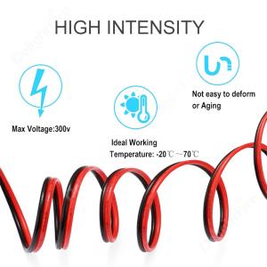 Wholesale 5m 10m 20m PVC Insulated Flexible Copper Wire 18AWG 80C 300V For Electrical Appliance from china suppliers