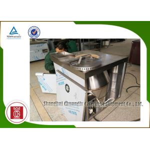 Electric Ceramics / Tainless Steel Pancake Furnace For Food Plaza