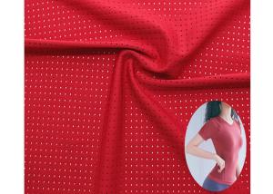 Wholesale Jacquard Sports Mesh Fabric Sportswear Yoga 4 Way Stretch Knitted from china suppliers