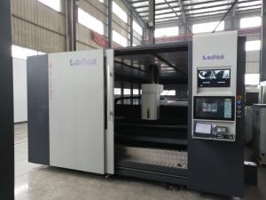 Wholesale Stainless Steel Laser Metal Cutting Machine Dual Interchangeable Tables Design from china suppliers