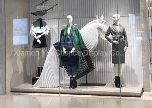 Wholesale Special Design Window Display Decorations Fiberglass Horse Sculpture from china suppliers