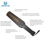 ABS 9V Battery Hand Held Security Metal Detector Wand