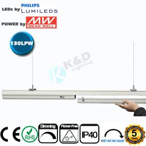Wholesale Connectable 4 Feet 50W Linear LED Light Fixtures Low Light Decay CE RoHS Listed from china suppliers