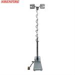 4x120W LED mounted vehicle roof mount telescopic mast night scan light tower 3