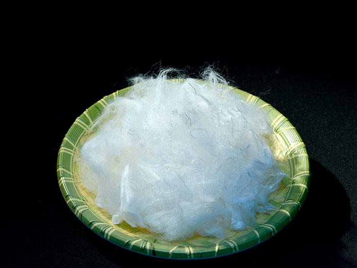Short Cut PLA Polylactic Acid Fiber 100% Biodegradable For Paper Making