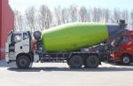 Concrete Mixer Truck Old FAW Cement Mixer 6*4 With 10 Wheels 5 Cubic Tanker