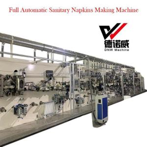 Wholesale Women Hygienic Tampons Sanitary Pads Manufacturing Machine Auto Splicing from china suppliers