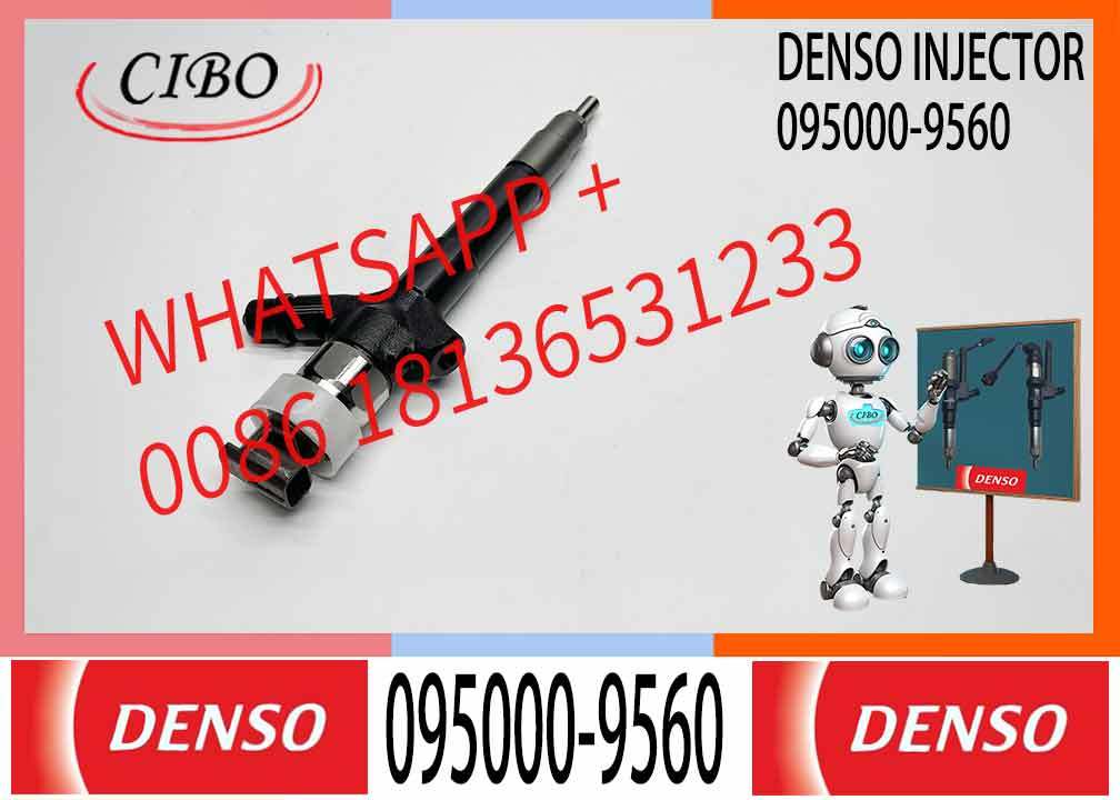 High Performance Common Rail Injector 095000-9560 Fuel Injector 1465A257 for Mitsubishi L200