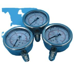 Wholesale 316ss Oil Filled Mud Refrigerant Pressure Gauge 50mm / 2&quot; from china suppliers