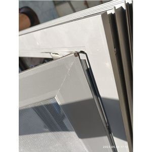 Triple Glazed Aluminium Slim Upvc Windows With Security Screen