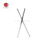 801439 IX6 Cutting Blade Double Hole 310x7.0x2.0mm For Lingerie Industry single