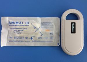 China Radio Frequency Identification Animal ID Microchips 134.2Khz With Mini Size Injectable Transponders on sale