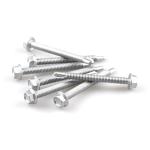 Installation Coating Flange Hexagonal Head Self-Drilling Screws SS304 Bi Metal