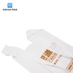 Biodegradable Material Plastic Packaging Bag Shopping T Shirt Poly Bags 25x14cm
