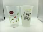 Custom Promotional 3D Lenticular Cup Food Grade , Plastic Drinking Cups